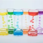 Rainbow Liquid Timers Set Of 6