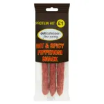 Delicatessen Fine Eating Hot And Spicy Pepperoni Snack 0.075kg