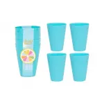 Bello Coloured 4 Pack Tumblers