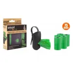 Smart Choice 75 Degradable Poop Bags And Dispenser