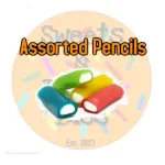 100g Mini Assorted Pencils