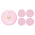 Bello Coloured 4 Pack Plates