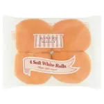 Bakery Select 4 Soft White Rolls