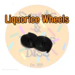 100g Liquorice Wheels