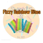 100g Fizzy Rainbow Bites