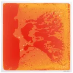 Fascination Tile Yellow And Orange 50cm