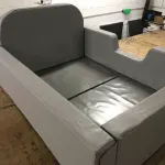 Double Low Bed Safe Surround Padding Custom Made 20inch High Plus High Head End