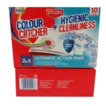 Dylon 10 Sheets Colour Catcher And Hygiene Cleanliness