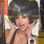 70s Afro Black Wig