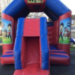Large Red Velcro Bounce And Slide