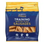 Fish 4 Dogs 500g Training White Fish Sausages