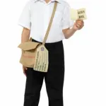 Evacuee Kit (boys Bag, Hat And Ration Book) - One Size