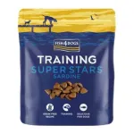 Fish 4 Dogs 150g Training Super Stars Sardine Treats