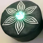 Patterned Flower Light Up 25cm