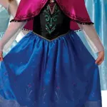 Anna Frozen Dress And Cape