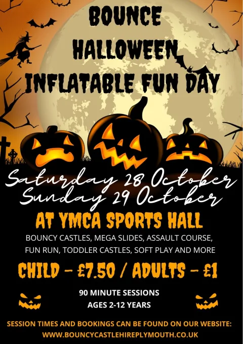 Bounce Halloween Inflatable Fun Day