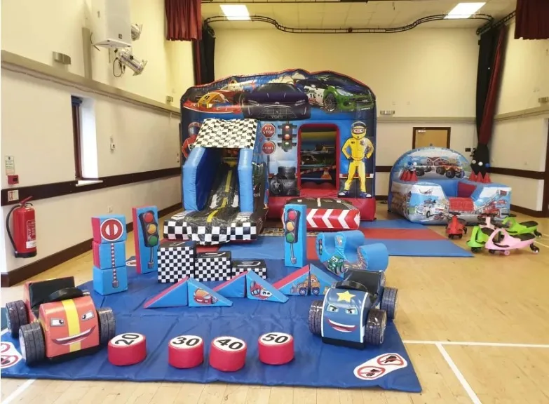 Transport Themed Party Package For Hire In Plymouth, Plympton