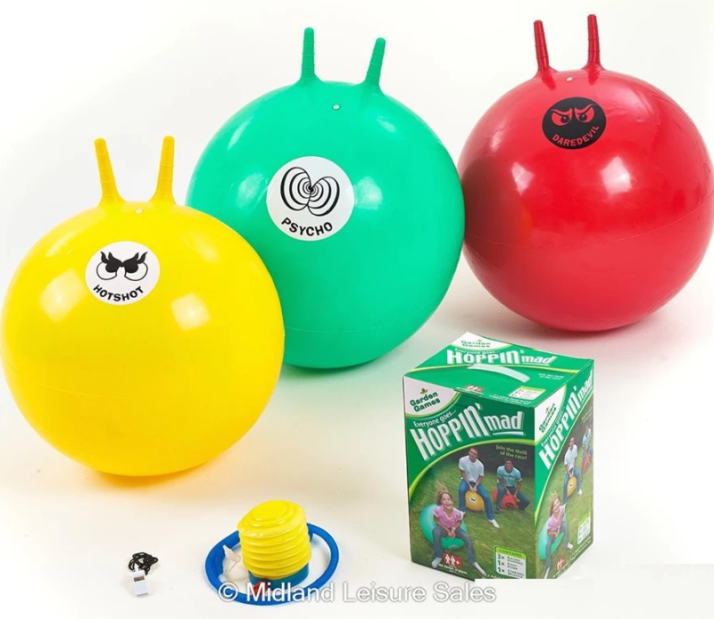 Space Hoppers 3 Pack Garden Game Space Hoppers Childs Jumping Space
