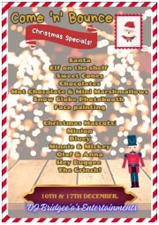 Christmas Come N Bounce Specials 2023