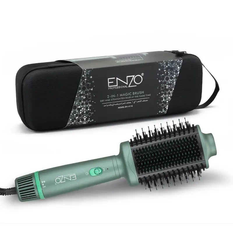Brosse Chauffante 2-en-1 ENZO