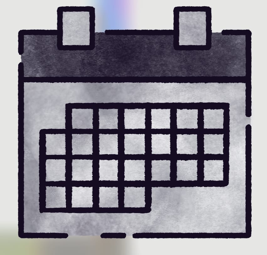 Picture of a calendar