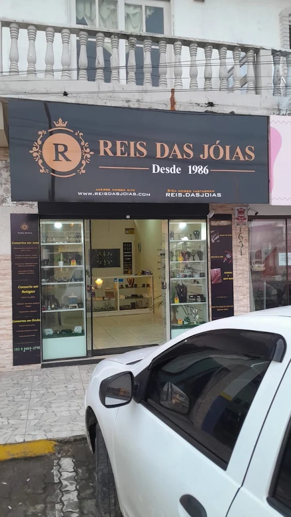Fachada da Reis das Joias em Imb&eacute;