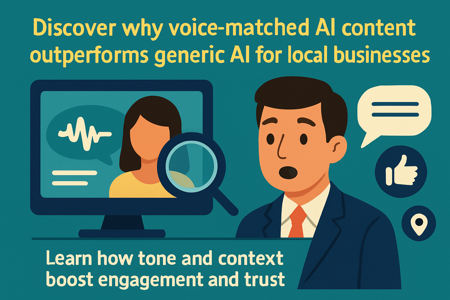 Comparing Generic AI Content and Voice-Matched OBA: The Role of Context and Tone