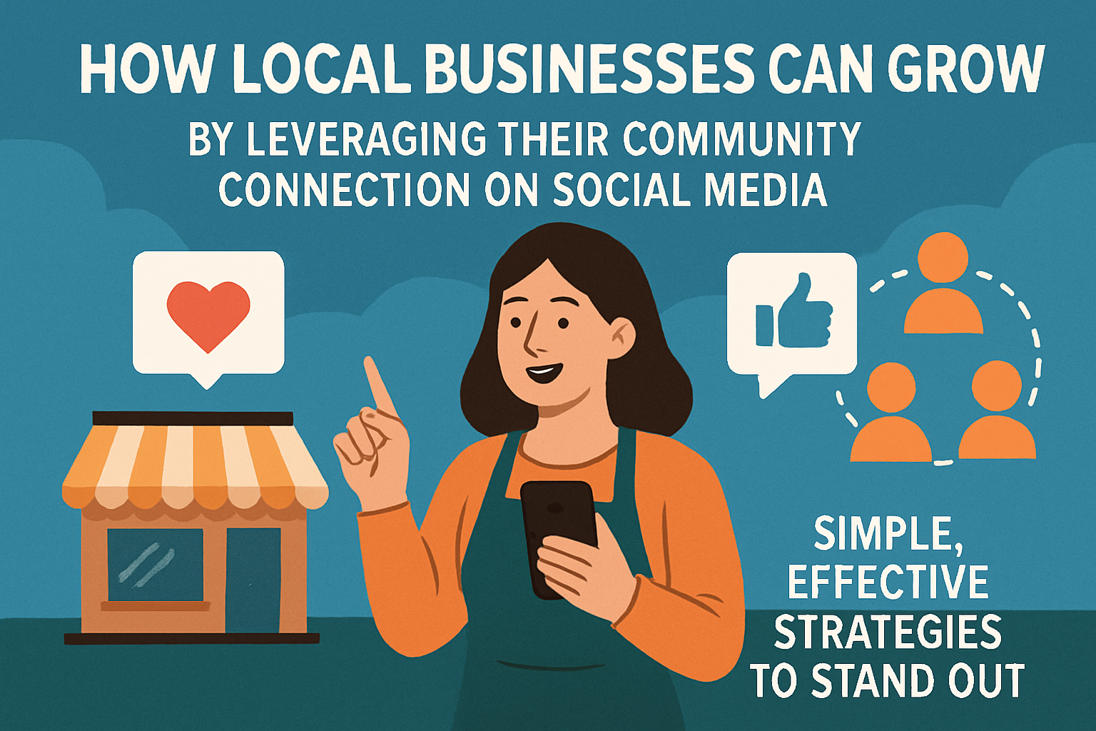 How to leverage local advantage for business growth on social media
