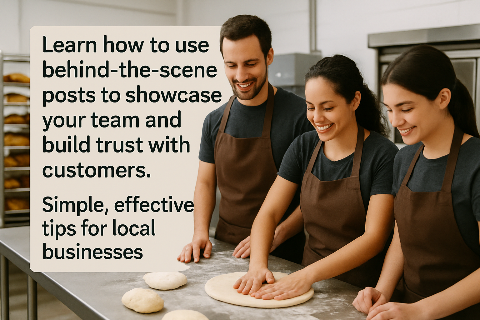 How to use BTS posts to showcase your team and build connections