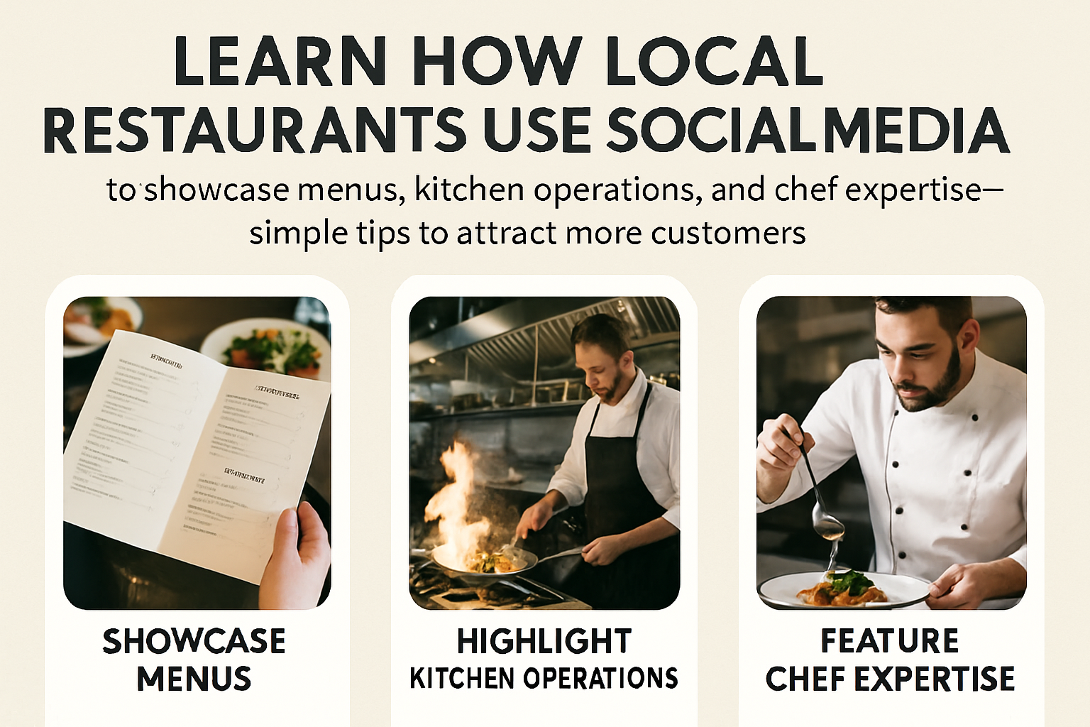 How Local Restaurants Use OBA for Menus, Kitchens, and Chef Insights