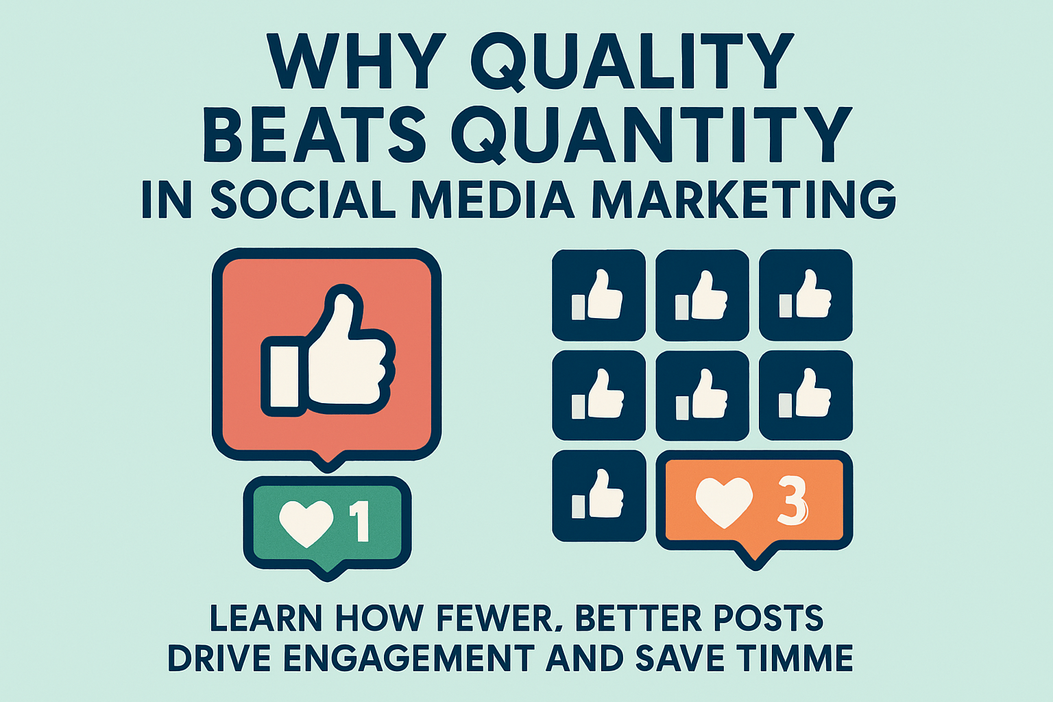 Why quality matters more than quantity in social media marketing