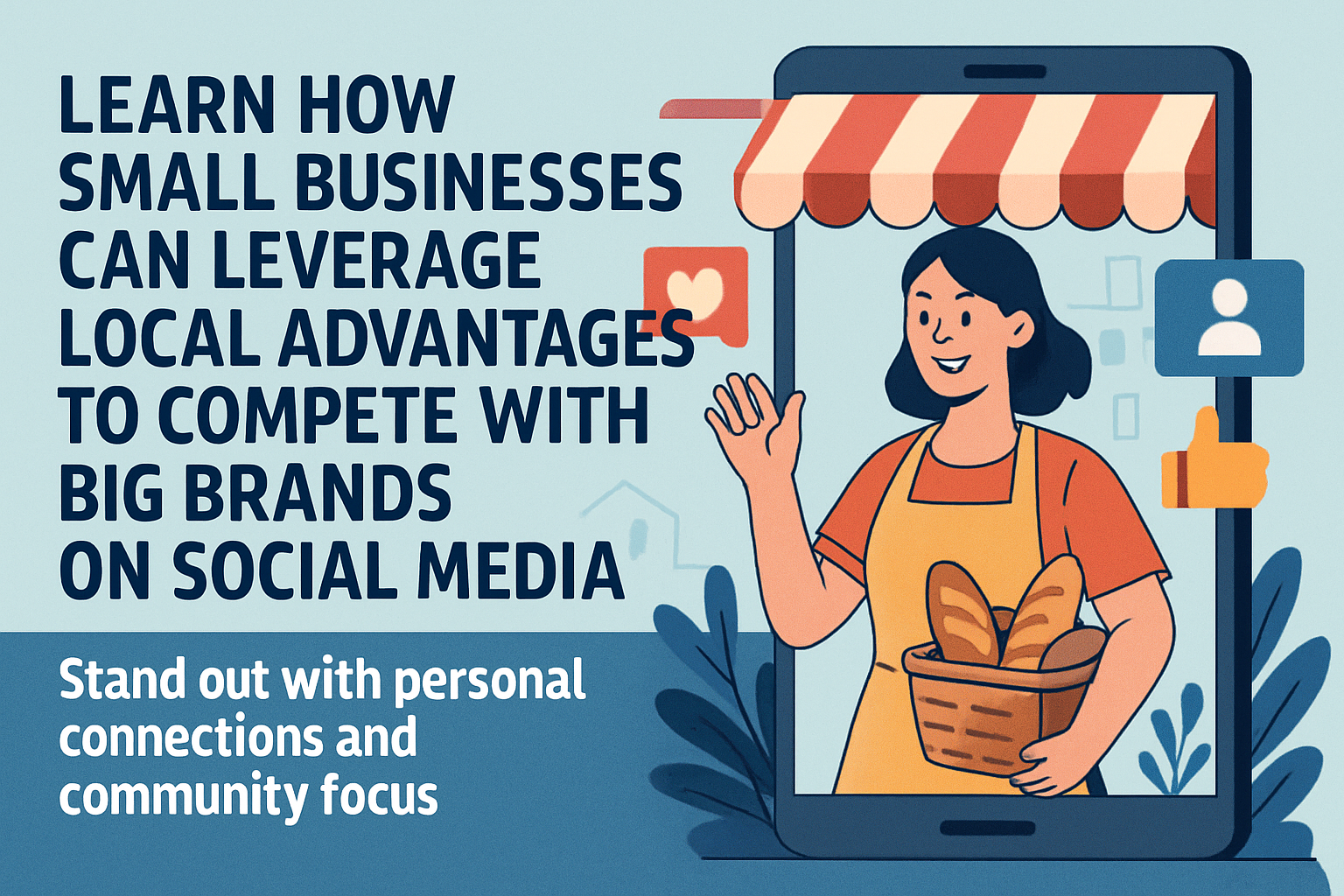 How small businesses can compete with big brands on social media using local advantage