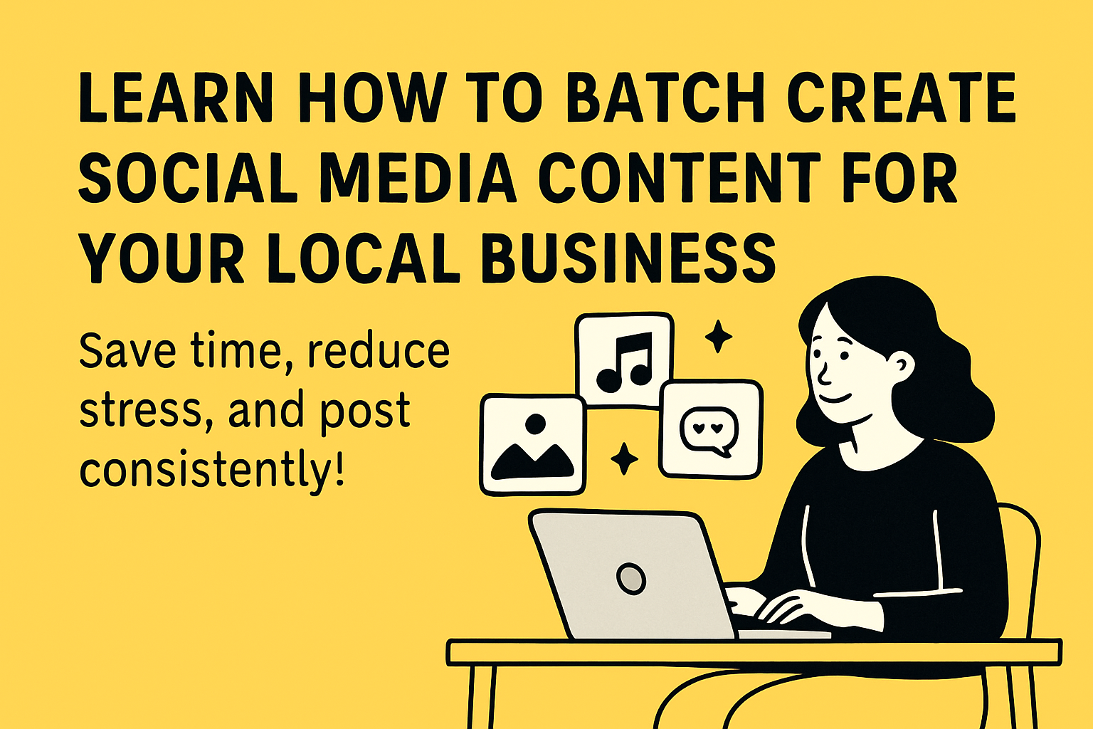 Efficient batch creation of OBA social media content