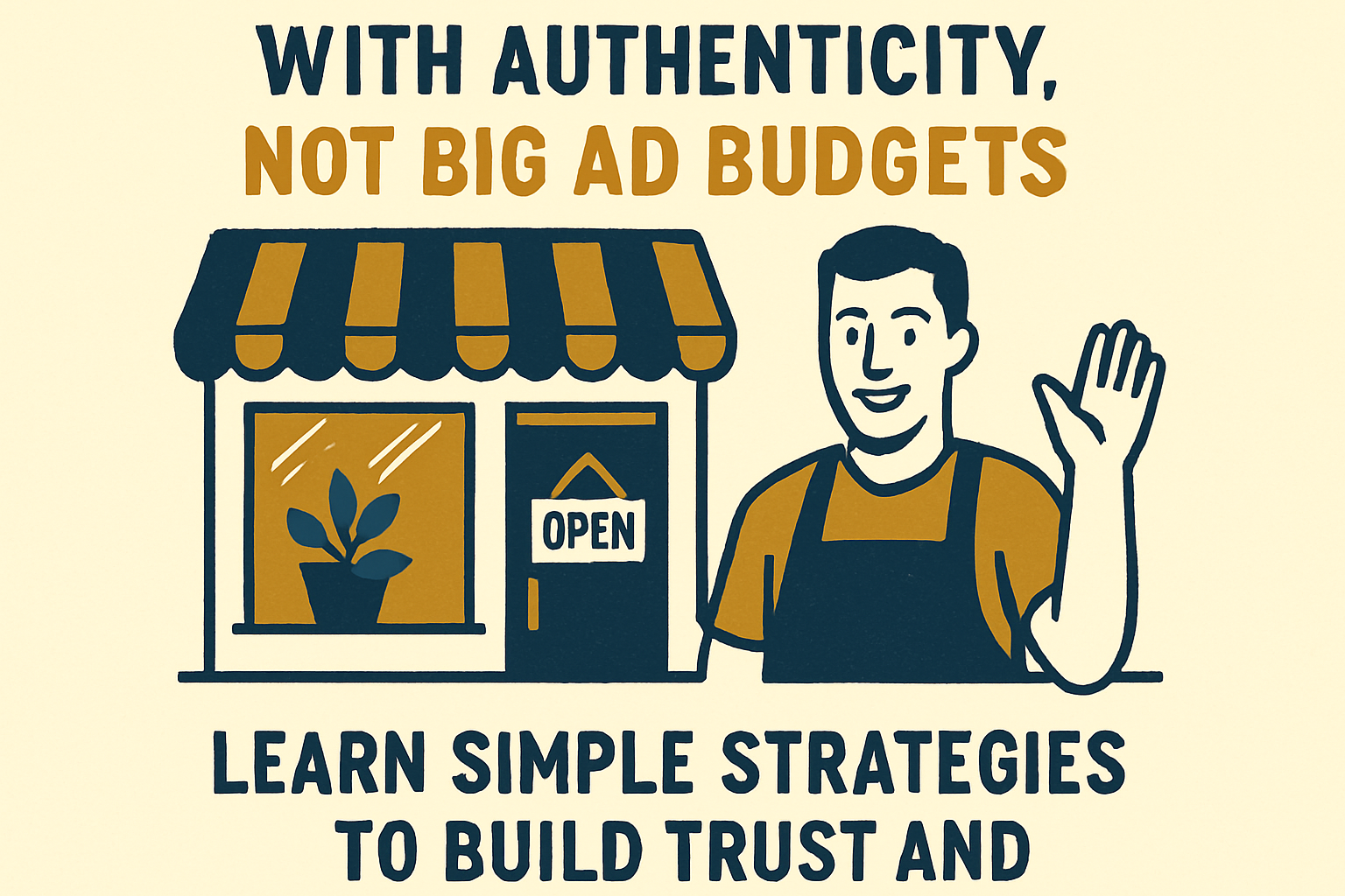 How small businesses can compete locally with authenticity over ad budgets