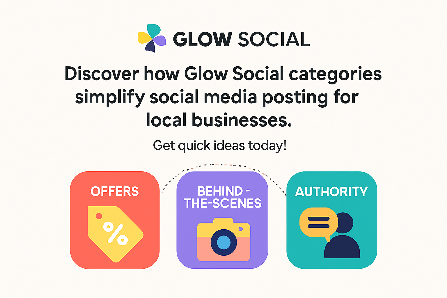How to use Glow Social categories for OBA framework ideas