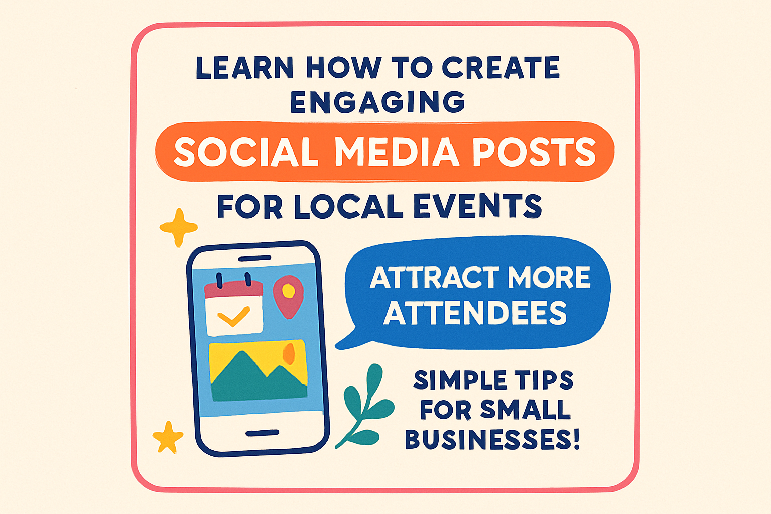 How to create effective OBA offer posts for local events
