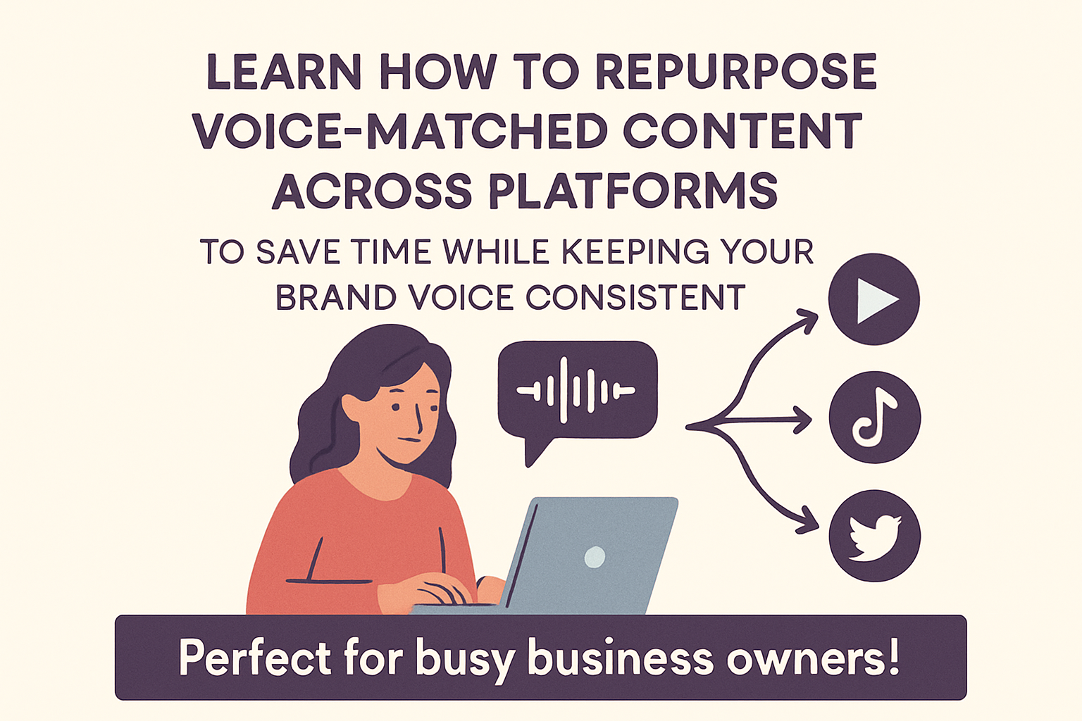 Strategies for repurposing voice-matched OBA content on multiple platforms