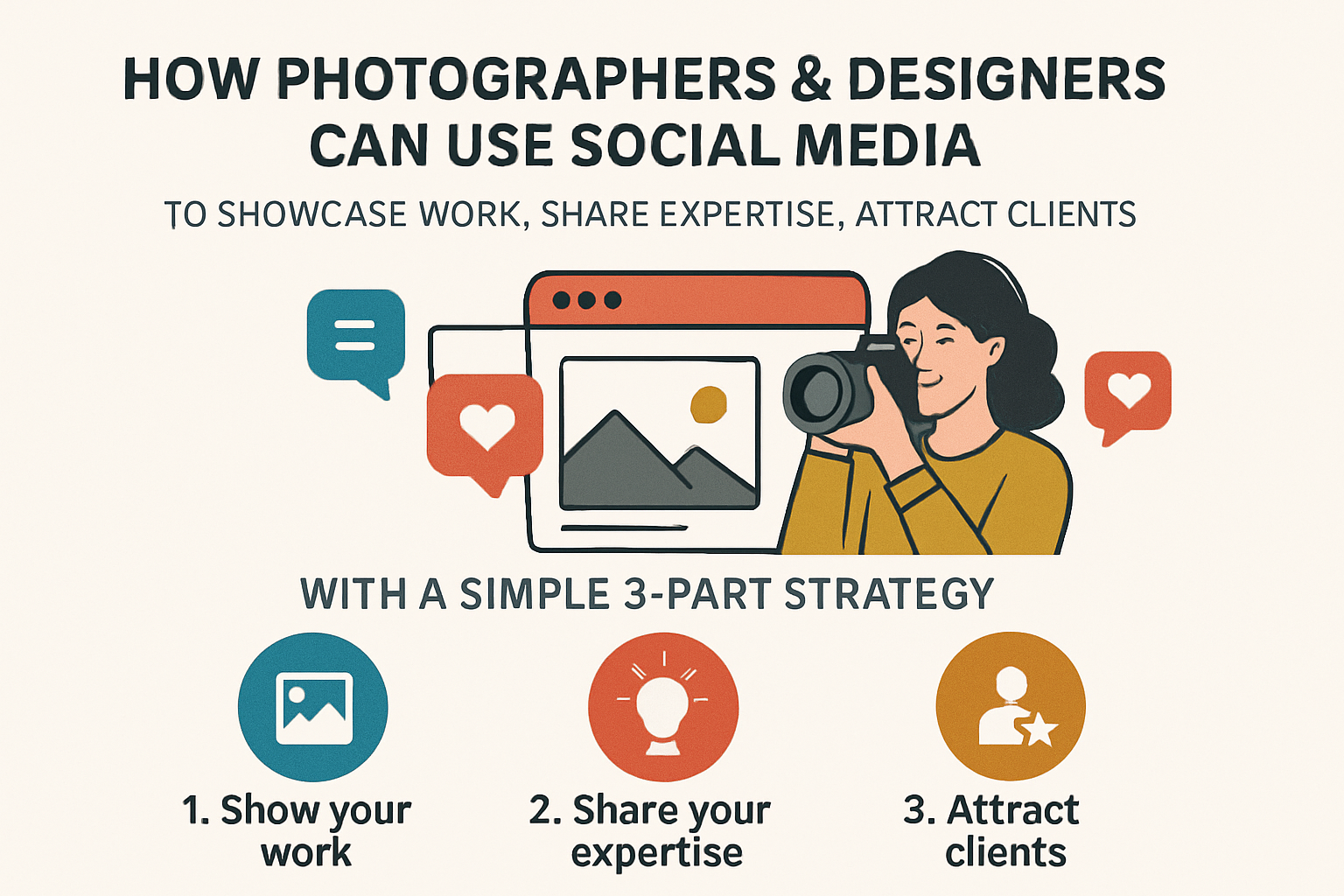 How to adapt OBA frameworks for visual local businesses like photographers and designers