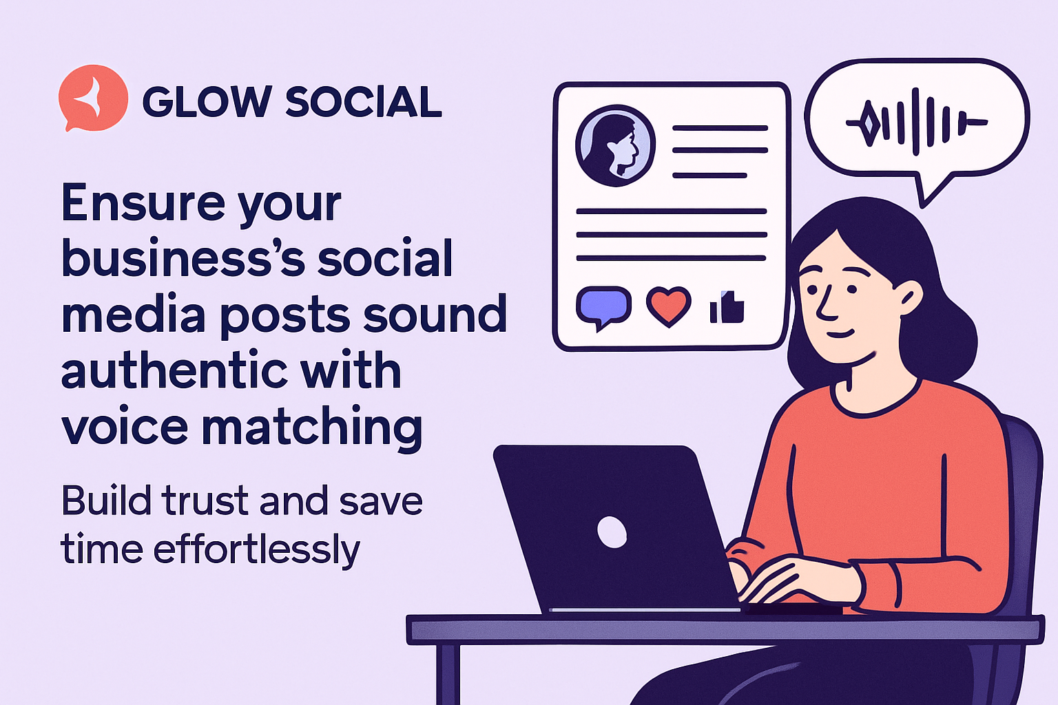 How Glow Social uses voice matching to ensure content authenticity