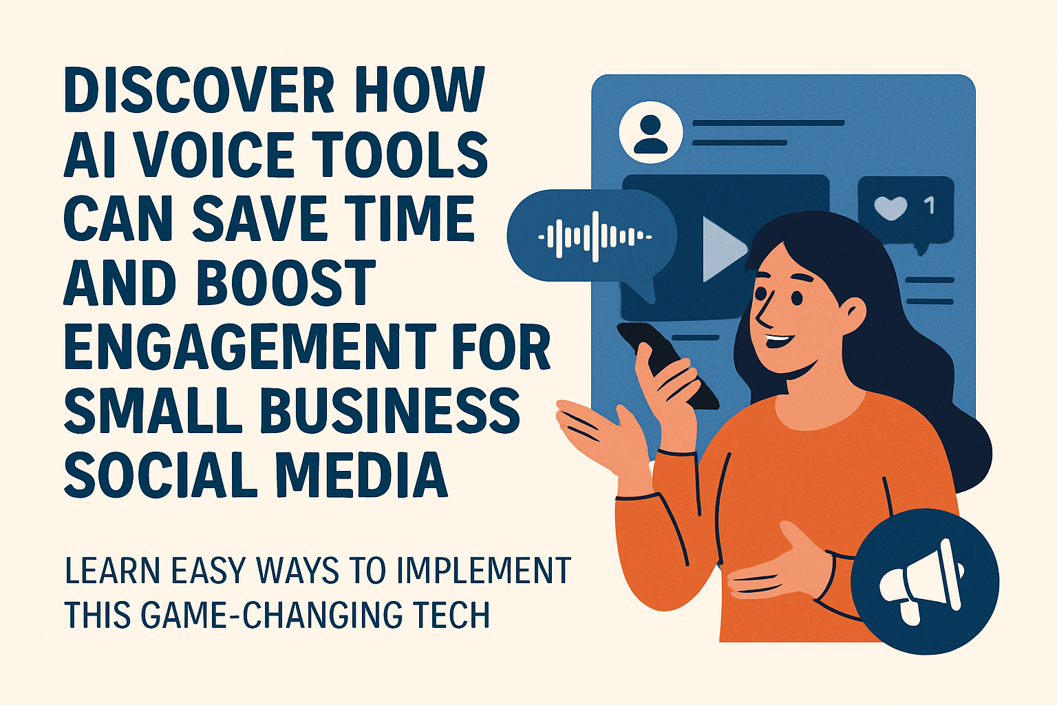 How AI voice technology is transforming small business social media