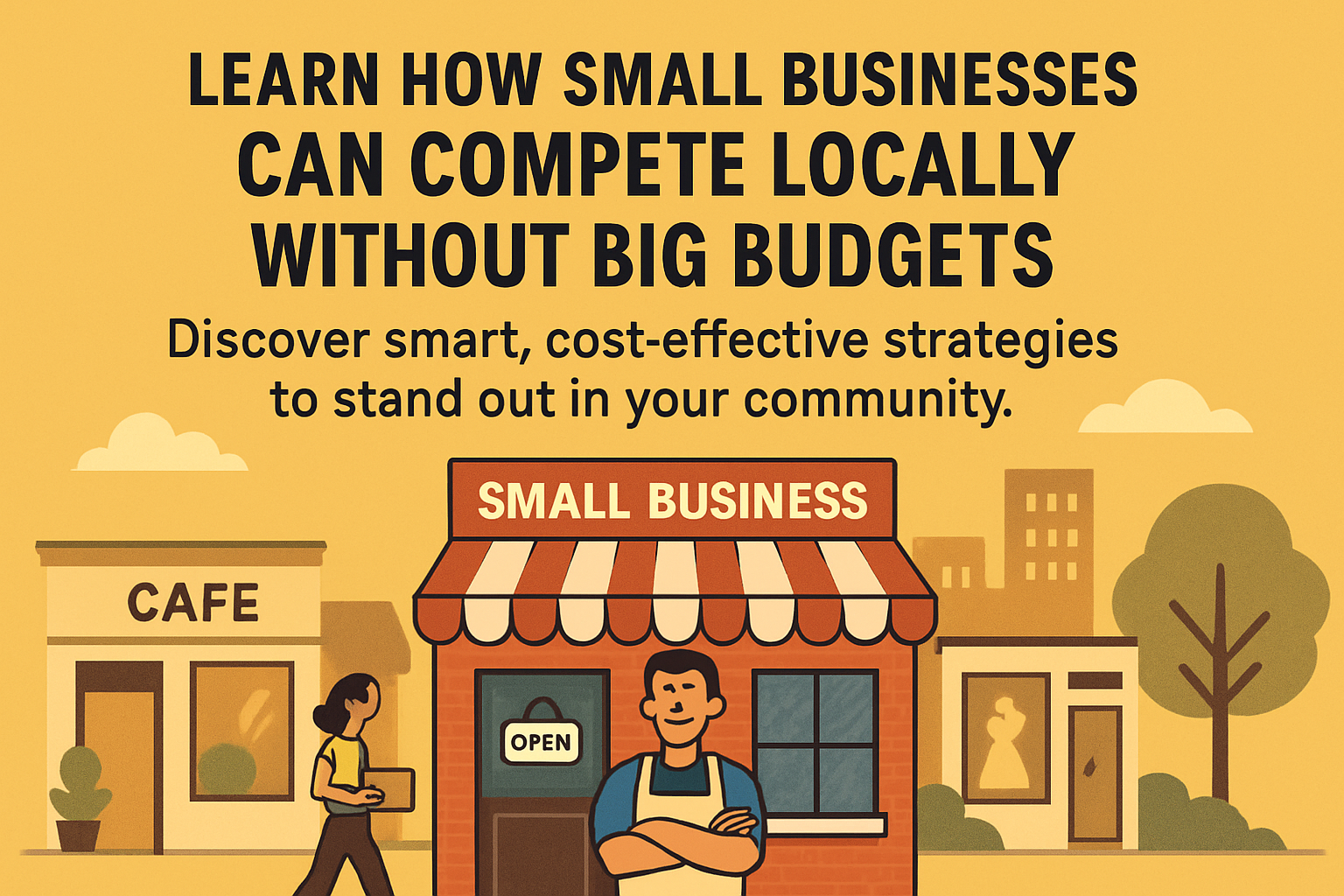 How small businesses can compete locally without outspending competitors