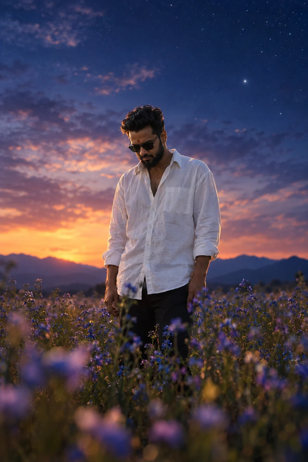 Lost in the blue hour, found in peace. (2)