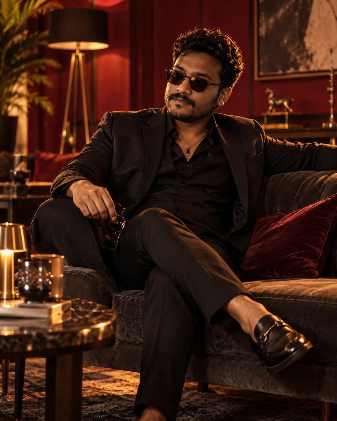 Luxury Noir Gentleman Cinematic AI Photo Edit Prompt (2)