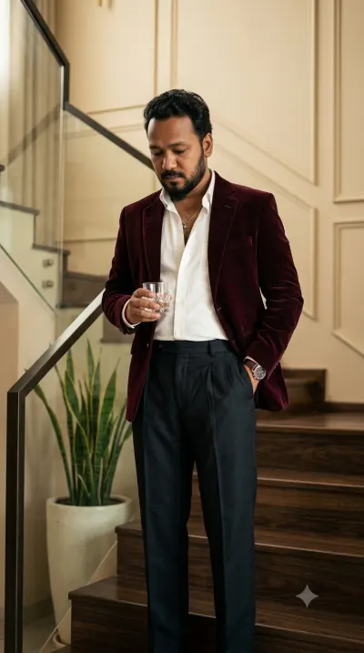 Blazer Luxury Fashion AI Portrait