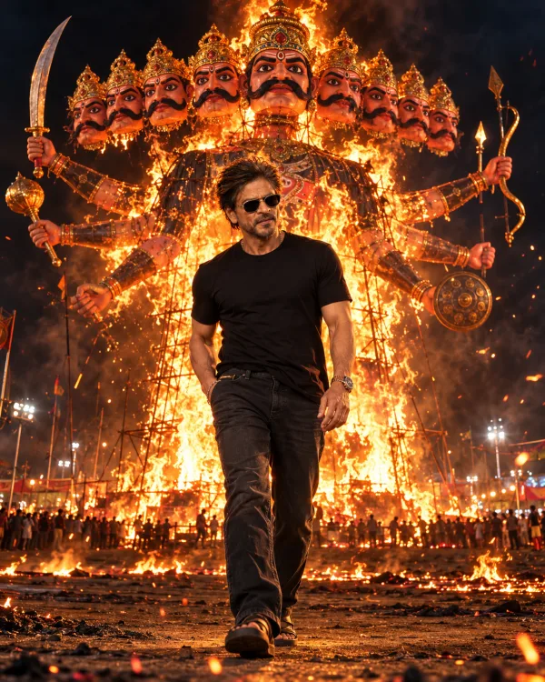 Ravan Dahan AI Photo Editing Prompt | Dussehra Special