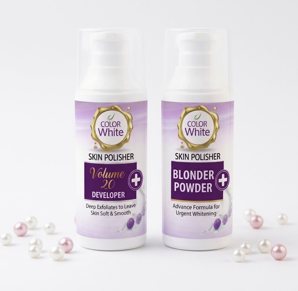 Color White Skin Polisher Kit | Smooth & Polished Skin Look