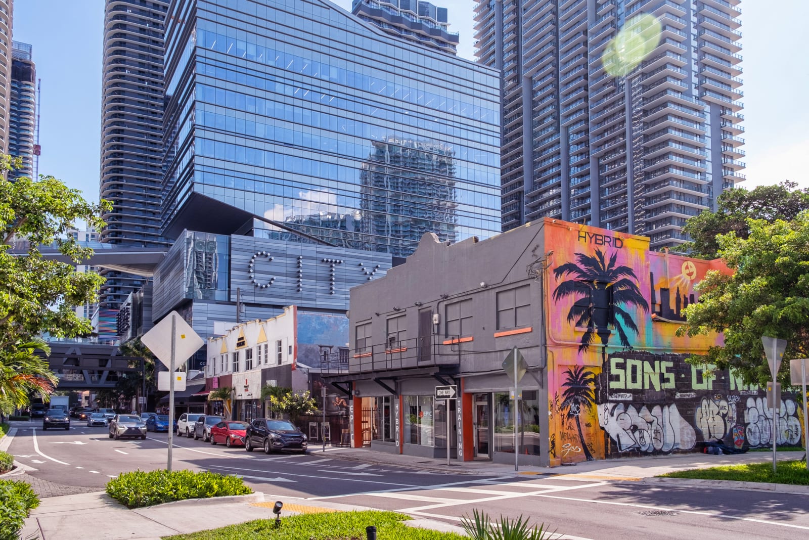 Miami Florida commercial building protected by commercial property insurance from Tammy Insurance Agency