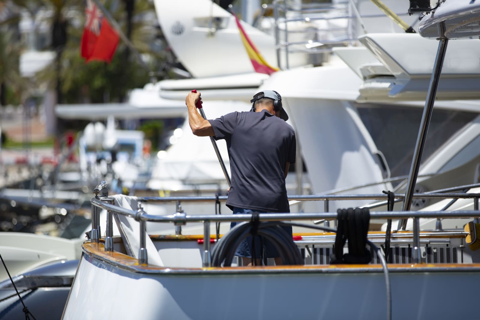 Marine boat repair facility in Miami Florida protected by ship repairer legal liability insurance from Tammy Insurance Agency