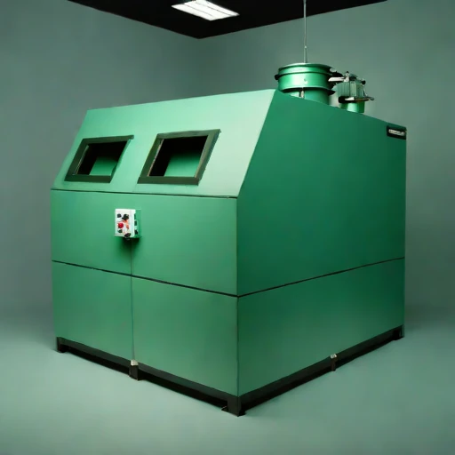 An anorthosite-block quench pit, photographed against a plain background