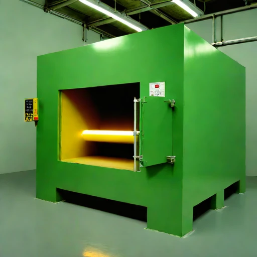 An anorthosite-block quench pit, photographed against a plain background